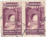 Stamps Morocco -  CIUDAD DE TANGER