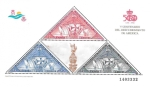 Stamps : Europe : Spain :  Edf SH3163ABC - V Descubrimiento de América