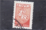 Stamps Europe - Belarus -  CABALLERO MEDIEVAL 