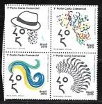 Stamps Brazil -  Rio de Janeiro - 450 Años