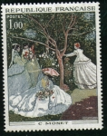 Stamps : Europe : France :  C. Monet
