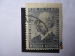 Stamps Argentina -  José Camilo Paz - 2 de Oct. 1842-1912 - Político y Diplomático-Centenario de Nacimiento.