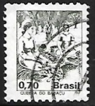 Stamps Brazil -  Profesiones - Quebra do Babaçu