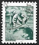 Stamps Brazil -  Profesiones - Garimpeiro