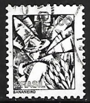 Stamps Brazil -  Profesiones - Bananeiro