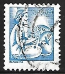 Stamps Brazil -  Profesiones - Rendeira 