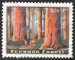 Stamps United States -  4139 - Bosque de secuoyas, en San Diego (California)