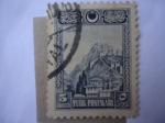 Stamps : Asia : Turkey :  Fortaleza de Ankara