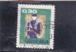 Stamps Yugoslavia -  BOMBERO