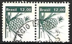 Stamps : America : Brazil :  Piña
