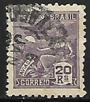 Stamps : America : Brazil :  Aviación 
