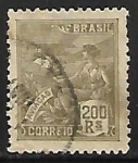 Stamps Brazil -  Aviación 
