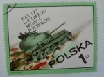Stamps Poland -  Ejercito