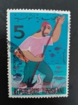 Stamps Tunisia -  Pescador