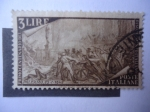 Stamps Italy -  Primer Centenario del Risorgimento Italiano - Palermo 24-V-1848