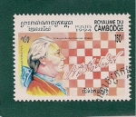 Stamps Cambodia -  Ajedrez- Philidor