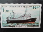 Stamps America - San Pierre & Miquelon -  Barco