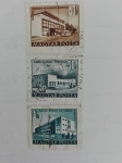 Stamps Hungary -  Monumentos