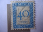 Stamps Netherlands -  Cifra - Países Bajos. A Pagar- (Portzegel Figure)