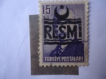 Stamps : Asia : Turkey :  Ismet Inonu (1884-1973) 2° Presidente de Turquía