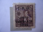 Stamps Venezuela -  E.E.U.U.de Venezuela- Diego B.Urbaneja (1782-1856) J.R.G (Junta Revolucionaria de Gobierno)