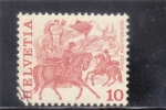 Stamps Switzerland -  FIESTAS POPULARES- ZURICH