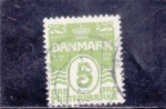 Stamps Denmark -  CIFRA