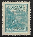 Stamps : America : Brazil :  Agricultura  trigo