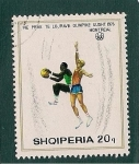 Stamps Albania -  Basquet