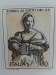 Stamps Italy -  Personajes