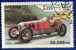 Sellos de Asia - Afganistn -  Coches de carreras vintage