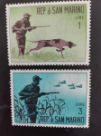 Stamps San Marino -  Cazaria