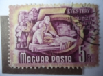 Stamps Hungary -  Ingeniería - Plan Quinquenal