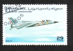 Stamps : Africa : Morocco :  Avión