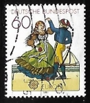 Stamps Germany -  C.E.P.T.- Folklore