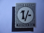 Sellos del Mundo : Africa : Guinea : Cifras - Costa de Oro - Postage Due Stamps issues of 1923/52
