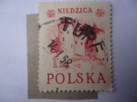 Stamps Poland -  Castillo Niedzica (1320) ó Castillo Dunajec - Edificios de la Edad Media.
