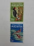 Stamps : Asia : Malaysia :  Pajaros