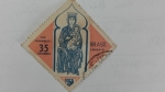 Stamps Brazil -  Santa