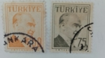 Sellos de Asia - Turqu�a -  Ataturk