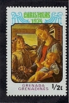 Stamps Grenada -  Navidad de 1974