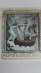 Stamps Romania -  Barco