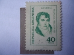 Stamps Argentina -  General Manuel Belgrano (1770-1820)