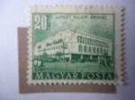 Stamps Hungary -  Plan Quinquenal de Budapest- Grandes Almacenes en Ujpest