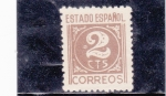 Stamps : Europe : Spain :  CIFRA (34)