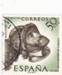 Stamps : Europe : Spain :  IV CENTENARIO DE LA MUERTE DE CARLOS I (34)