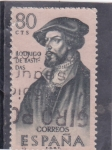 Stamps Spain -  Forjadores de America-RODRIGO DE BASTIDA (34)