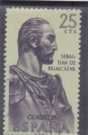 Stamps Spain -  Forjadores de America-SEBASTIAN DE BELALCAZAR (34)
