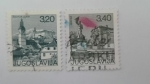 Stamps Yugoslavia -  Ciudades y Monumentos Emblematicos