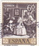 Sellos del Mundo : Europa : Espaa : LAS MENINAS (Velázquez) (34)